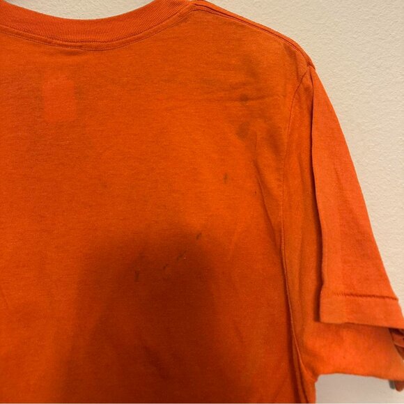 Vintage 80s Denver Broncos NFL Orange Champion Tee - Picture 4 of 4